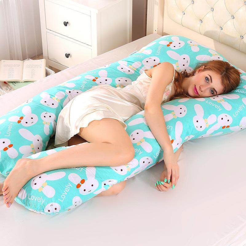 100% Cotton Pillowcase Pregnant Pillow U Shape Pillow For Pregnant Mommy Body Sleeping Maternity Pillow Pregnancy Side Sleepers YFZ04