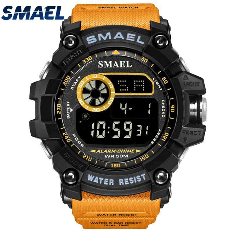 SMAEL Men's Watches Sport Casual LED Digital Watch Top Brand Luxury Waterproof Military Electronic Watch Men Clock