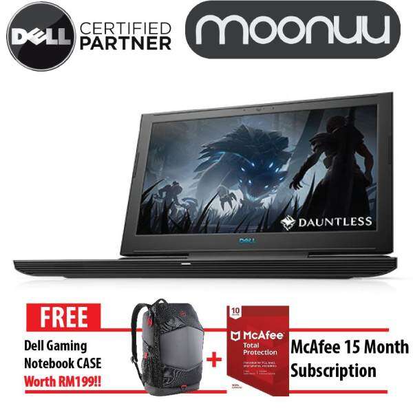 Dell Inspiron Gaming G7 15 7588 G7-83814GFHD-W10-1050 Black and White Notebook High Performence Laptop (Intel Core i5-8300H Up to 4.0GHz / 8GB DDR4 2666Mhz / 1TB + 8GB / 15.6 inch FHD /NVIDIA GTX 1050 4G / W10) W56791801MYW10 Malaysia