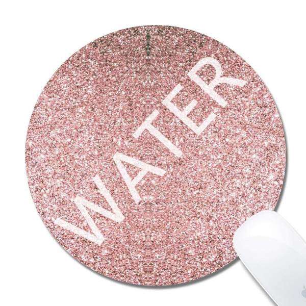 Mouse Pad Gaming Pink Glitter, Premium-Textured Surface, Non-slip Rubber Base, Laser & Optical Mouse Compatible, Mouse mat 1T1640 Malaysia