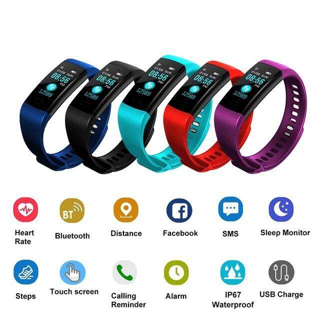 มาใหม่ล่าสุด Y5 บลูทูธสมาร์ทสร้อยข้อมือความดันโลหิตสายอัจฉริยะติดตามตรวจสอบหน้าจอสีผู้หญิงผู้ชายกีฬาฟิตเนสอุปกรณ์ติดตามจำนวนก้าว สายรัดข้อมือเพื่อสุขภาพ อุปกรณ์ไอทีสวมใส่ -423381646 มาใหม่ล่าสุด Y5 บลูทูธสมาร์ทสร้อยข้อมือความดันโลหิตสายอัจฉริยะติดตามตรวจสอบหน้าจอสีผู้หญิงผู้ชายกีฬาฟิตเนสอุปกรณ์ติดตามจำนวนก้าว สายรัดข้อมือเพื่อสุขภาพ อุปกรณ์ไอทีสวมใส่ -423381646