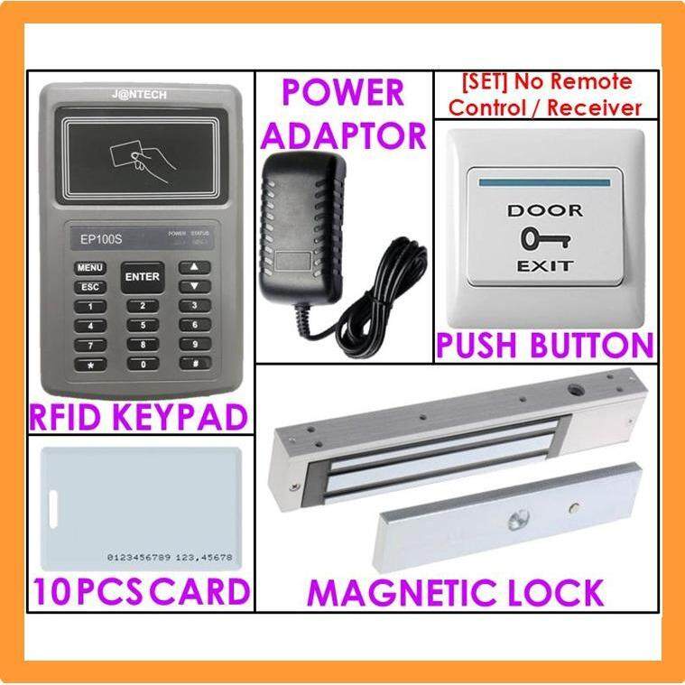 Door Access RFID Control System Set With Electric 280KG Magnetic Lock