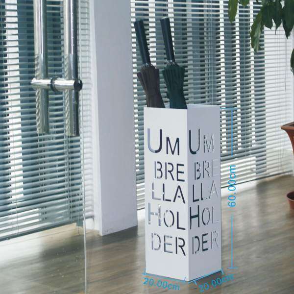Fashion Simple Wrought Iron Umbrella Stand Storage Rack - intl