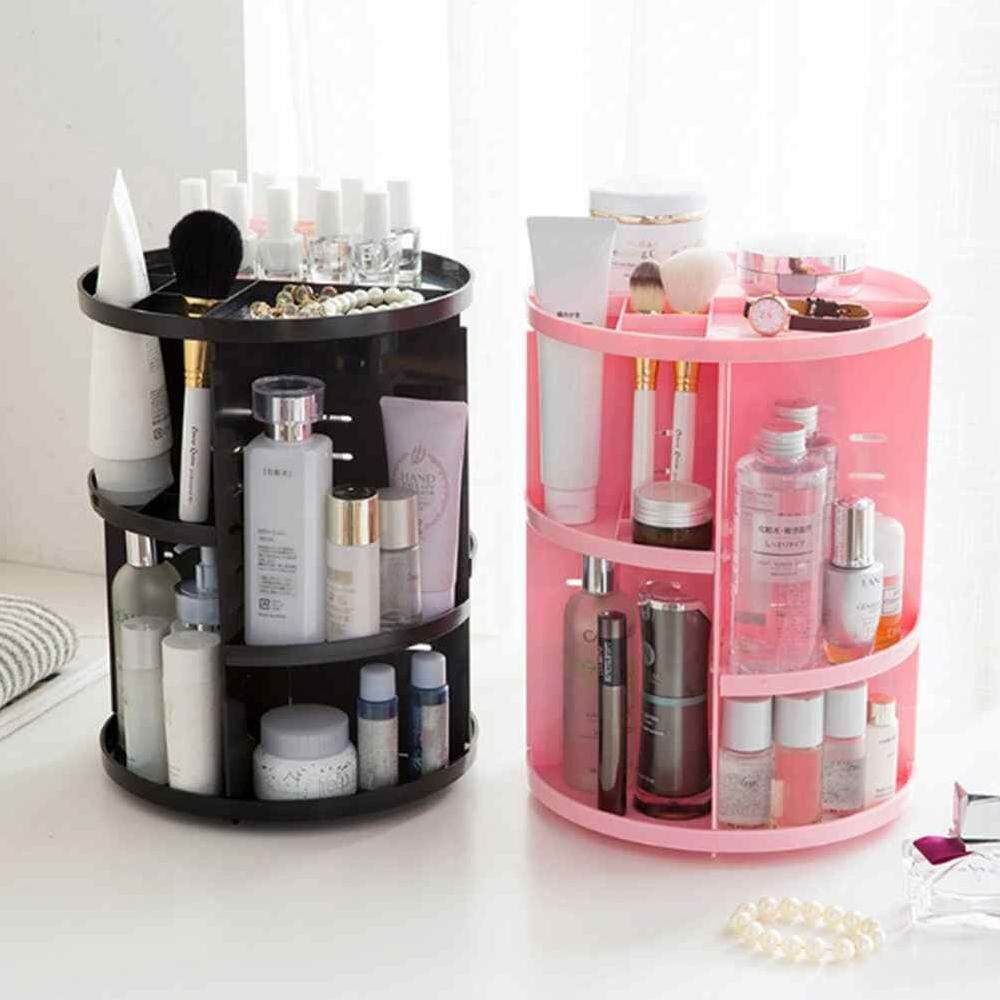 LISSNG 1 ชิ้นพลาสติก 360 หมุนได้เป็นองศาแต่งหน้าชั้นวางที่ใส่เครื่องสำอาง Rack Organizer เครื่องประดับกล่องเครื่องแต่งหน้าคอนเทนเนอร์ที่วางแสดงลิปสติก + 【 Gift】which ได้เลือก LISSNG 1 ชิ้นพลาสติก 360 หมุนได้เป็นองศาแต่งหน้าชั้นวางที่ใส่เครื่องสำอาง Rack Organizer เครื่องประดับกล่องเครื่องแต่งหน้าคอนเทนเนอร์ที่วางแสดงลิปสติก + 【 Gift】which ได้เลือก