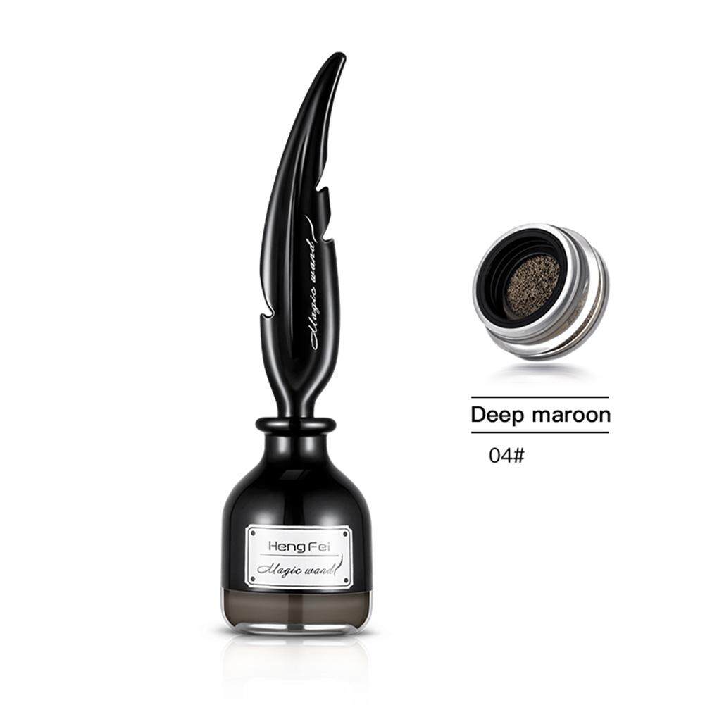 รูปทรงขนหมึกดีเบาะแป้งเขียนคิ้วครีม Easy สีกันน้ำคงทน Eye Brow แต่งหน้าด้วยแปรง - 04 # Deep Maroon รูปทรงขนหมึกดีเบาะแป้งเขียนคิ้วครีม Easy สีกันน้ำคงทน Eye Brow แต่งหน้าด้วยแปรง - 04 # Deep Maroon
