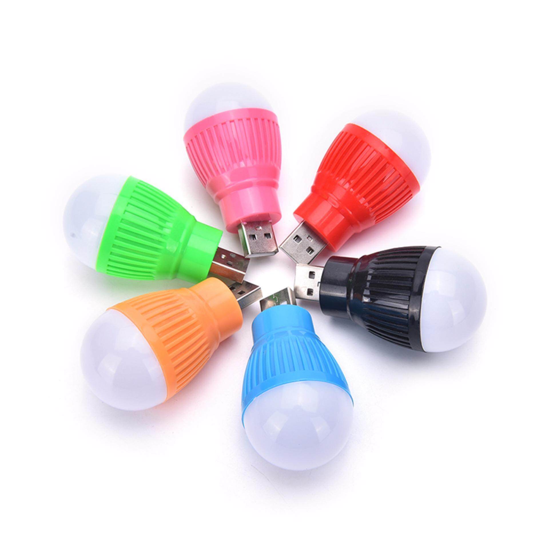 USB Mini LED Cool สีขาวหลอดไฟกลางคืนแบบพกพาไฟฉายสำหรับอ่านหนังสือ