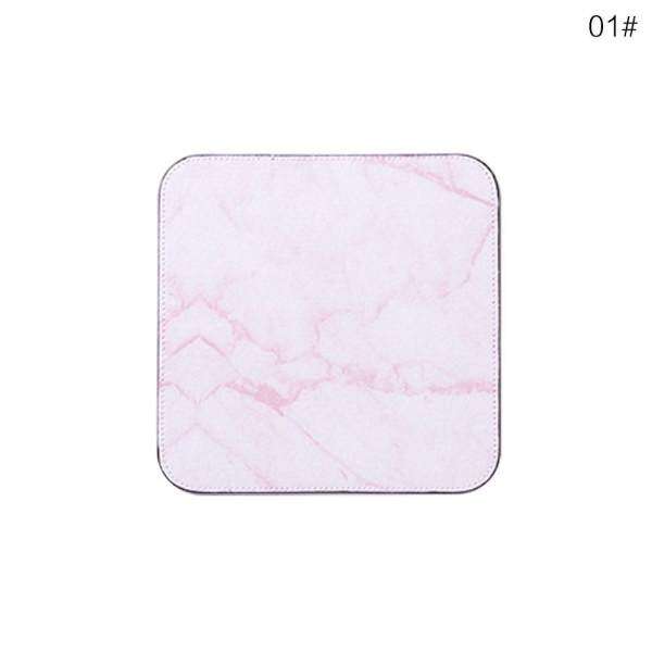 Yuchen 20*20 Marble Mouse Pad Cute Cartoon Student Thickening Game Computer Notebook Mat - Pink 01# Malaysia