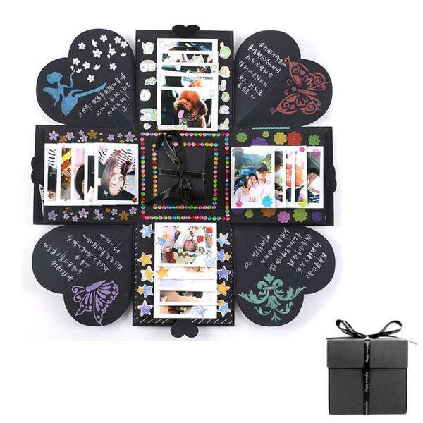 Auoker Creative Explosion Gift Box Love Memory DIY Photo Album As Birthday Anniversary Gifts,a Surprise About Love