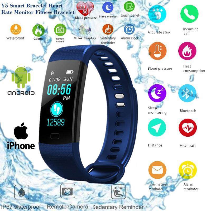 Amorfashion Y5 สร้อยข้อมือสมาร์ทสี IPS สายรัดข้อมือกีฬาสายรัดอัจฉริยะสำหรับเล่นฟิตเนส IP68 กันน้ำสำหรับ iPhone Xiaomi Huawei OPPO VIVO PK Mi บาง Amorfashion Y5 สร้อยข้อมือสมาร์ทสี IPS สายรัดข้อมือกีฬาสายรัดอัจฉริยะสำหรับเล่นฟิตเนส IP68 กันน้ำสำหรับ iPhone Xiaomi Huawei OPPO VIVO PK Mi บาง