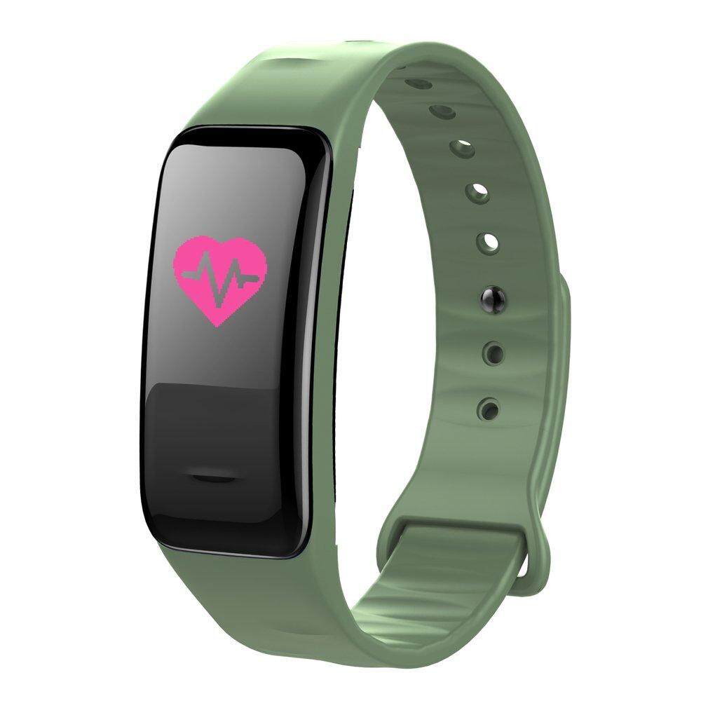 Crazy ข้อเสนอ C1s3D สร้อยข้อมือสมาร์ท UI หัวใจเครื่อวัดอัตรากลางแจ้ง Step COUNTER