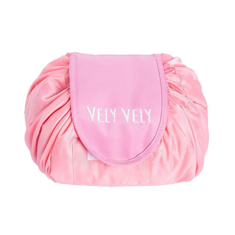 Dongxi New Portable Fashionable Nylon Makeup Cosmetic Bag Organizers Washable Round Drawstring Dongxi New Portable Fashionable Nylon Makeup Cosmetic Bag Organizers Washable Round Drawstring