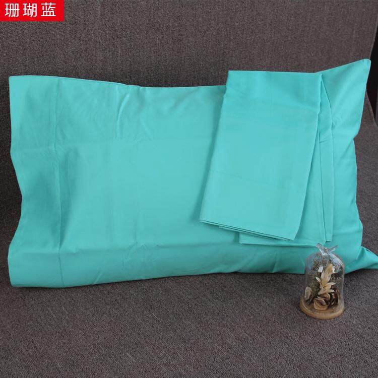 Xuất Khẩu 140 100% Cotton 1600 Gốc Ai Cập Bông Satin Vỏ Gối Đơn Tinh Khiết 100% Cotton Dạng Bì Thư Vỏ Gối