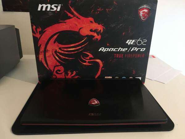 MSI GE62-6QD16H11 Apache pro gaming laptop 16GB RAM Malaysia