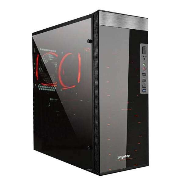 Segotep K6 Acrylic Front & Side Panel + 2xLED Fan Casing Malaysia