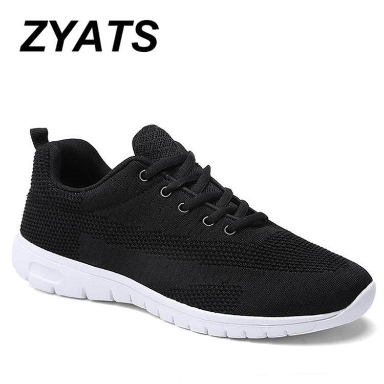 ZYATS 2018 ใหม่รองเท้าลำลองคู่แฟชั่น Casual กีฬารองเท้ากลางแจ้ง Breathable รองเท้าวิ่งที่มีน้ำหนักเบาขนาดใหญ่ขนาด 37-47 ZYATS 2018 ใหม่รองเท้าลำลองคู่แฟชั่น Casual กีฬารองเท้ากลางแจ้ง Breathable รองเท้าวิ่งที่มีน้ำหนักเบาขนาดใหญ่ขนาด 37-47