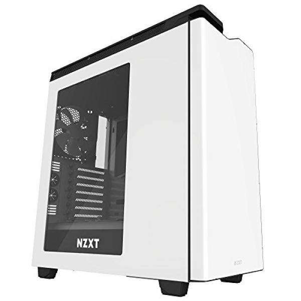 Nzxt H440 Mid Tower Computer Case, White/Black (CA-H442W-W1) Malaysia