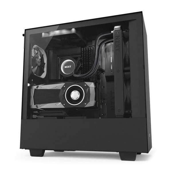NZXT H500I Mid Tower ATX Case Black Malaysia