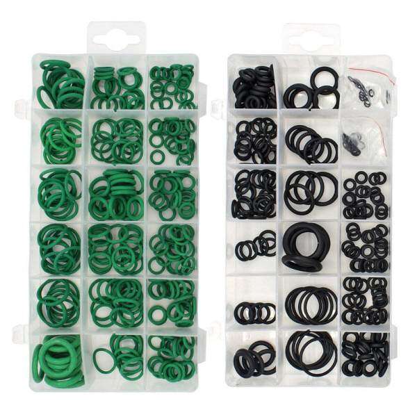 495PCS 36 Sizes O-ring Kit Black&Green Metric O ring Seals Rubber O ring Gaskets oil resistance 270pcs + 225pcs - intl Philippines