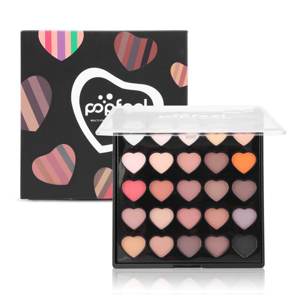 2 Type 25 Colors POPFEEL Professional Colorful อายแชโดว์ Palette Pigment Shining Powder Matte N - intl 2 Type 25 Colors POPFEEL Professional Colorful อายแชโดว์ Palette Pigment Shining Powder Matte N - intl