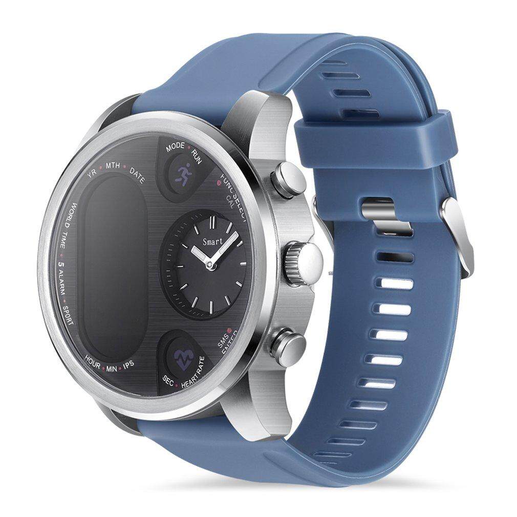 TOP ขาย Dual จอแสดงผลนาฬิกาข้อมืออัจฉริยะกิจกรรม Tracker Smartwatch สายรัดข้อมือสำหรับออกกำลังกาย