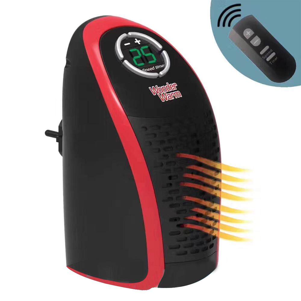 Electric Heater Mini Fan Heater Desktop Household Wall Handy Heater Stove Radiator Warmer Machine for Winter Portable Warm Air Fan Blower Warmer