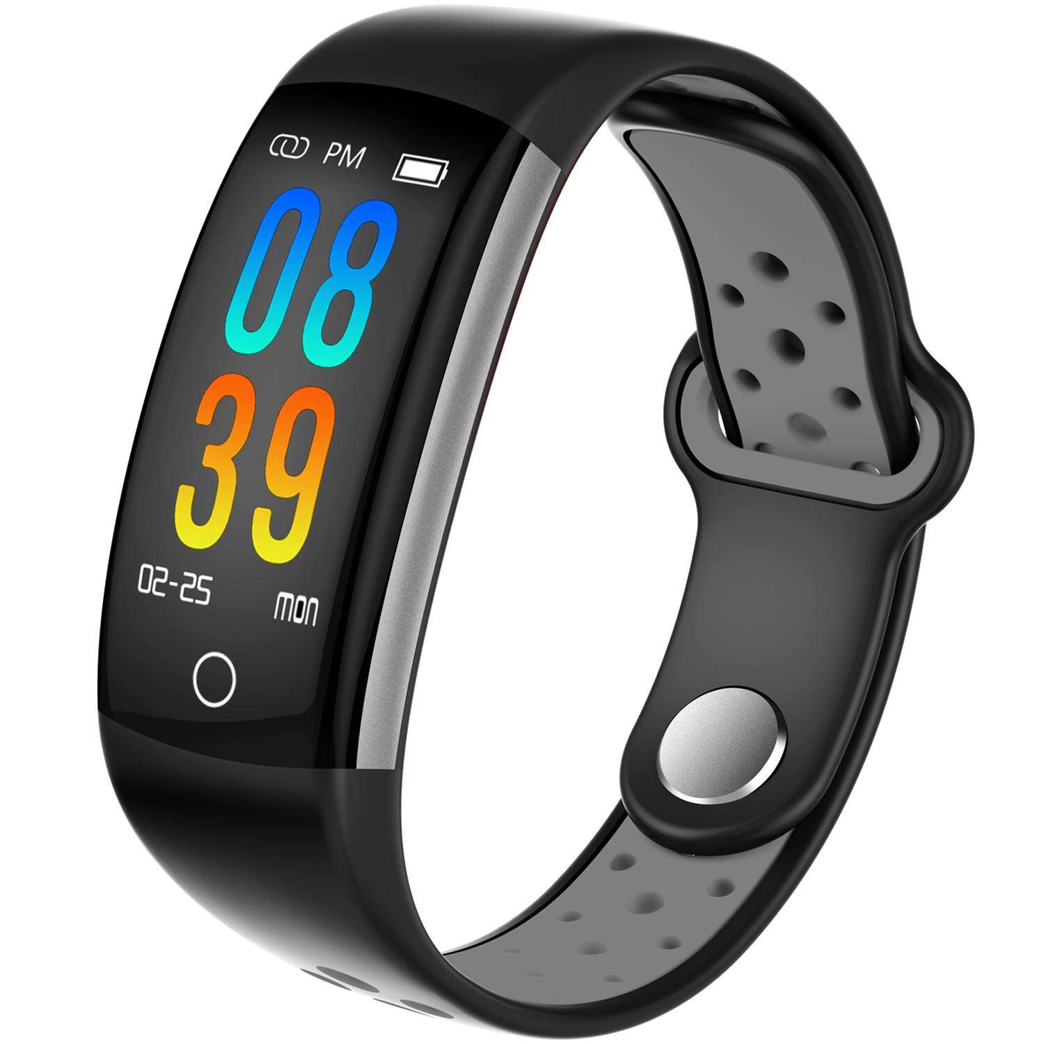 Q6 สมาร์ทสร้อยข้อมือบลูทูธ Smartwatch ผู้ชาย IP68 30 เมตรกันน้ำ Heart Rate ความดันโลหิต Monitor นาฬิกากีฬาสายรัดข้อมือฟิตเนสสำหรับ Android IOS Q6 สมาร์ทสร้อยข้อมือบลูทูธ Smartwatch ผู้ชาย IP68 30 เมตรกันน้ำ Heart Rate ความดันโลหิต Monitor นาฬิกากีฬาสายรัดข้อมือฟิตเนสสำหรับ Android IOS