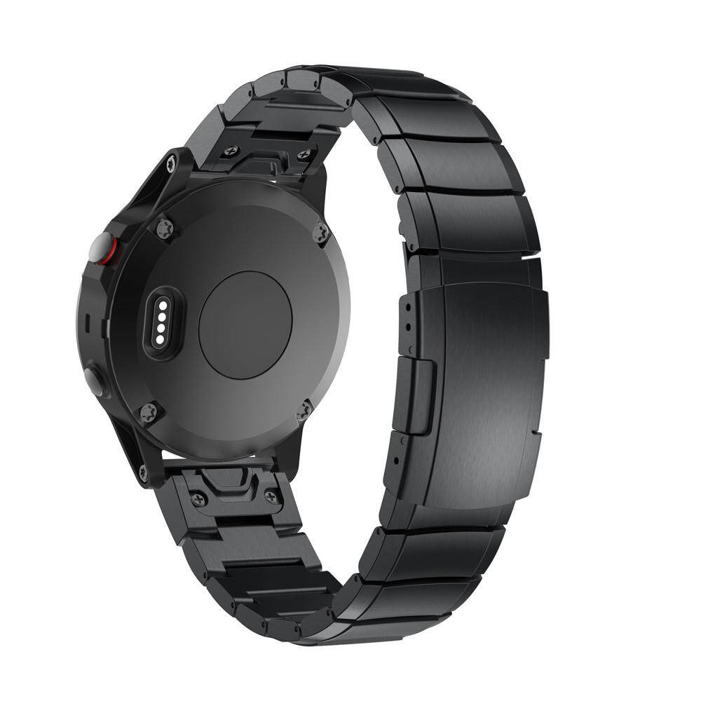 PLANIESTY สแตนเลสสร้อยข้อมือ Quick สายสำรองสายสำหรับการ์มิน Fenix 5 นาฬิกา - INTL PLANIESTY สแตนเลสสร้อยข้อมือ Quick สายสำรองสายสำหรับการ์มิน Fenix 5 นาฬิกา - INTL