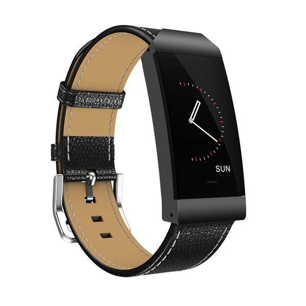S7 Commercial กำไลข้อมืออัจฉริยะที่มีสีสันสมาร์ทริสท์แบนด์สำหรับออกกำลังกาย Tracker สมาร์ทสร้อยข้อมือ Pedometer เครื่องวัดชีพจร (สีดำ)