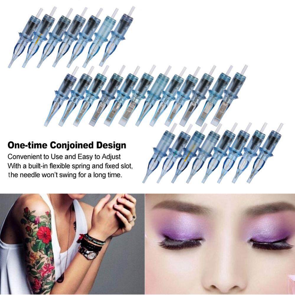 10pcs/set Disposable Makeup Tattoo Sterile Cartridge Needles RL/RM/M1/RS For Tattooing 3 RL