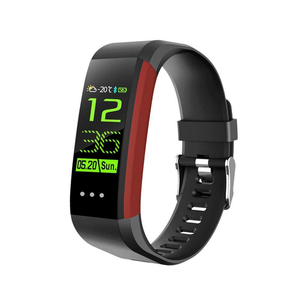 NiceEshop เครื่องวัดชีพจรอัจฉริยะเครื่องวัดชีพจรความดันโลหิตแหวน Pedometer IP67 สมาร์ทแบนด์กันน้ำ