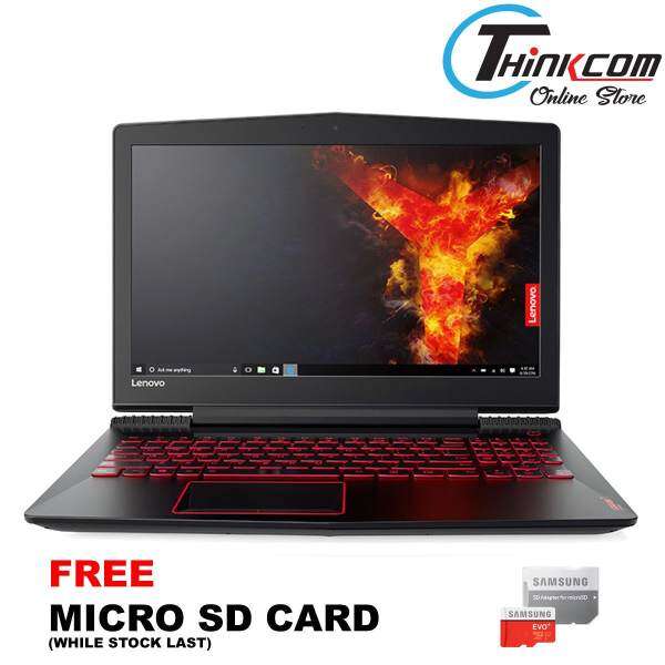 Lenovo Legion Y520-15IKBN 80YY0071MJ 15.6 FHD IPS Gaming Laptop (i7-7700HQ, 8GB, 1TB SATA HDD + 128G M.2 PCIE, NV GTX1060 3GB, W10H) - FREE MICRO SD CARD 64GB Class 10 + REDEEM GAMING MOUSE + GAMING MOUSE MAT + GAMING ARMORED BACKPACK Malaysia