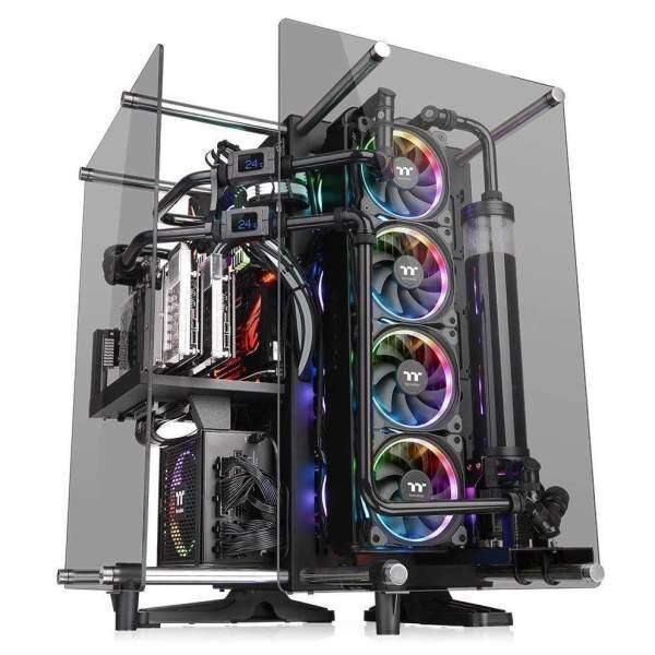 Thermaltake Core P90 Black 2-Sided Tempered Glass ATX Open Frame Paranomic Viewing Gaming PC Computer Case (2x 5mm Tempered Glass) Malaysia