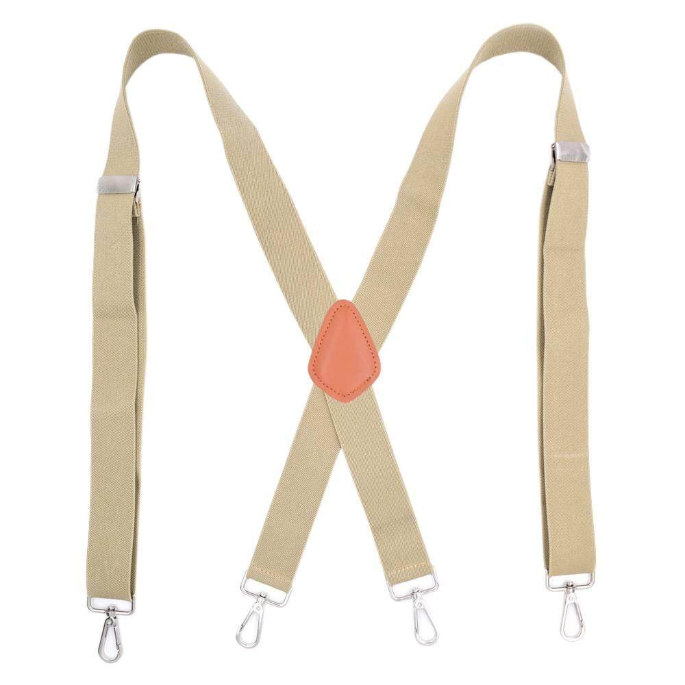 Bigood Mens X Shape ปรับสายเอี๊ยมยืดหยุ่น Suspender Suspenders 4 คลิป Bigood Mens X Shape ปรับสายเอี๊ยมยืดหยุ่น Suspender Suspenders 4 คลิป