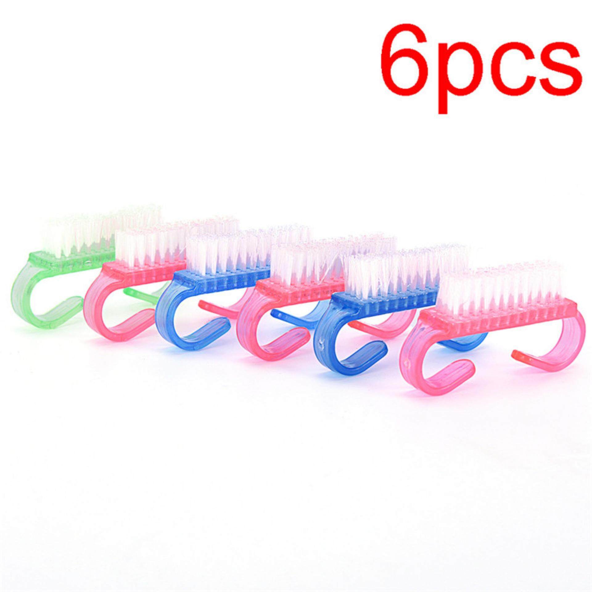 เล็บทำความสะอาดแปรงจับพลาสติก Pedicure Brosse ชุดแต่งเล็บ - INTL เล็บทำความสะอาดแปรงจับพลาสติก Pedicure Brosse ชุดแต่งเล็บ - INTL