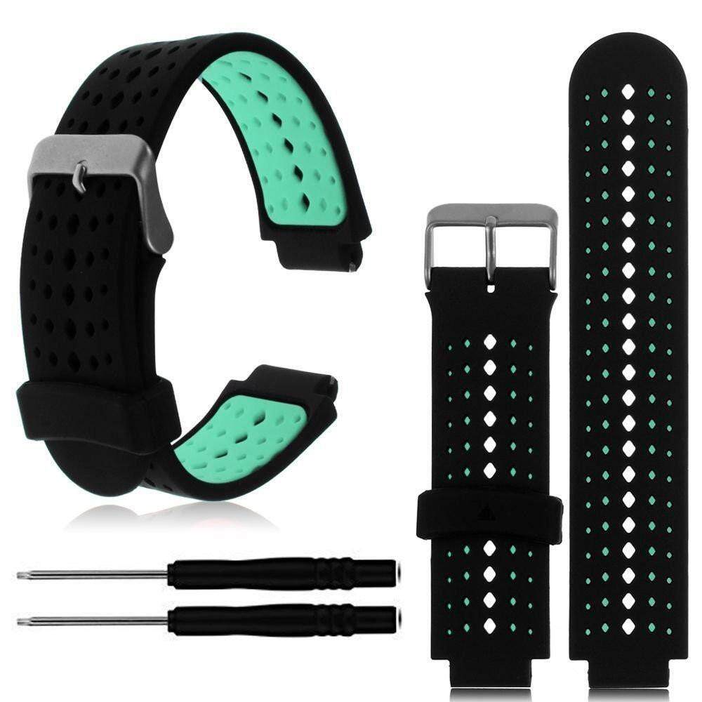 PLANIESTY ซิลิโคนนุ่มเปลี่ยนสายนาฬิกาข้อมือสำหรับ Garmin Forerunner 230/235/630 - INTL PLANIESTY ซิลิโคนนุ่มเปลี่ยนสายนาฬิกาข้อมือสำหรับ Garmin Forerunner 230/235/630 - INTL