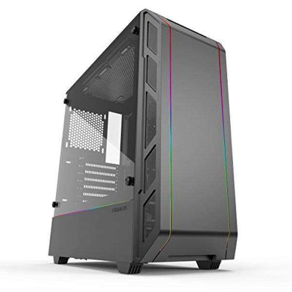 Phanteks Eclipse P350X (PH-EC350PTG_DBK) Compact EATX Mid-Tower Case, Tempered Glass, Digital RGB, Black Malaysia