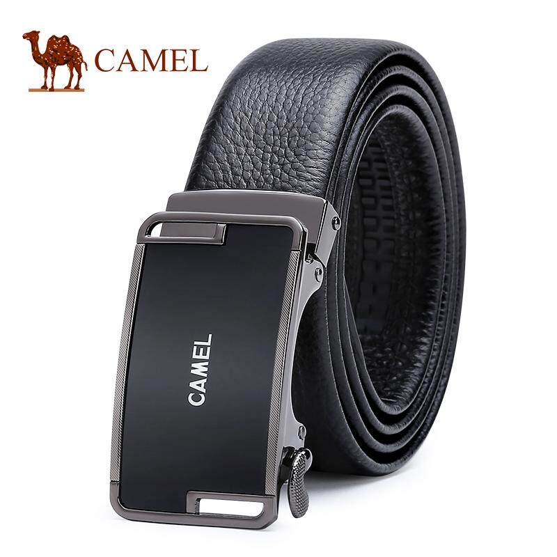 Camel Men’s 100% Genuine Cow Leather Belt with Automatic Buckle - intl Camel Men’s 100% Genuine Cow Leather Belt with Automatic Buckle - intl