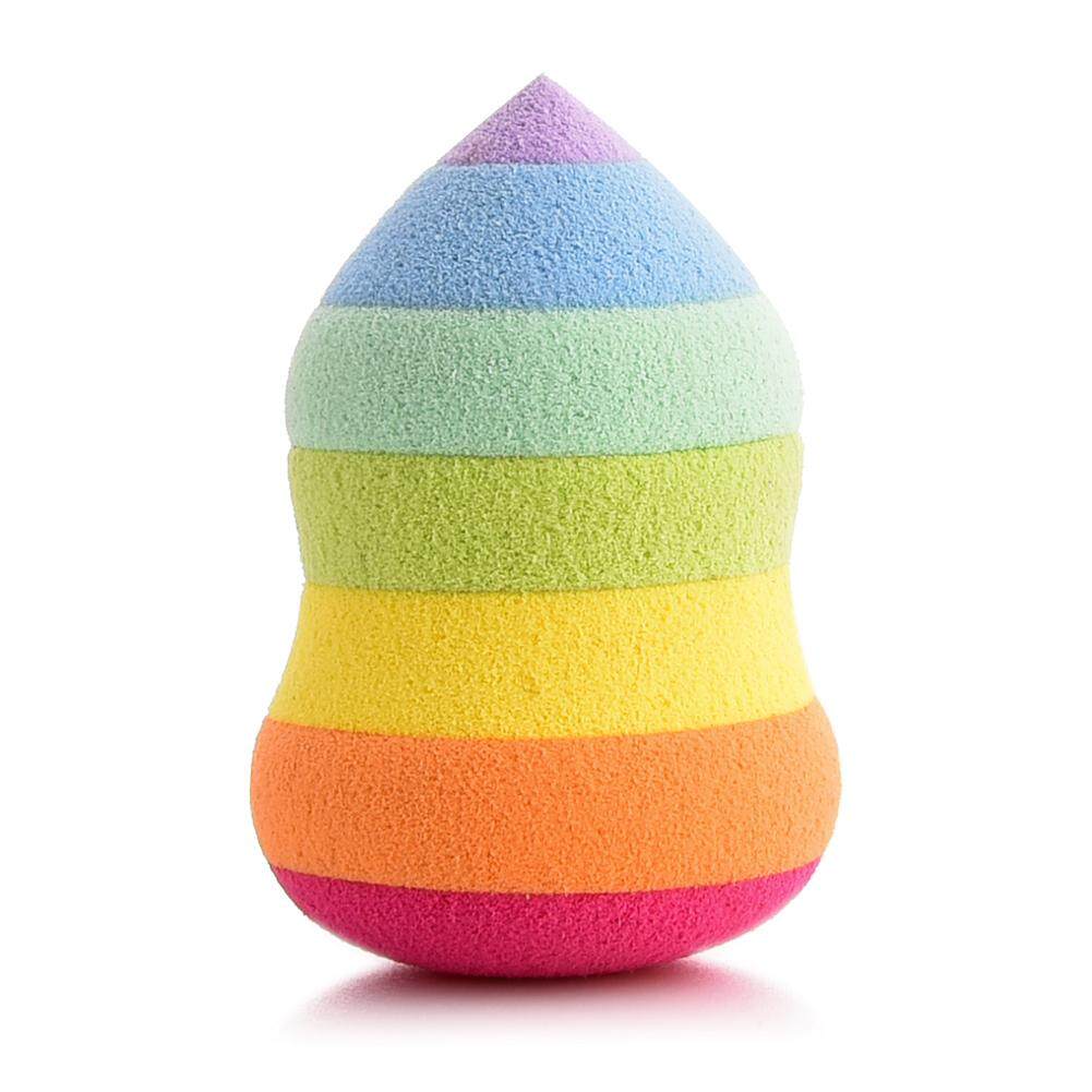 Rainbow Color Water Drop Shape Sponge Puff Cosmetics Tool Rainbow Color Water Drop Shape Sponge Puff Cosmetics Tool