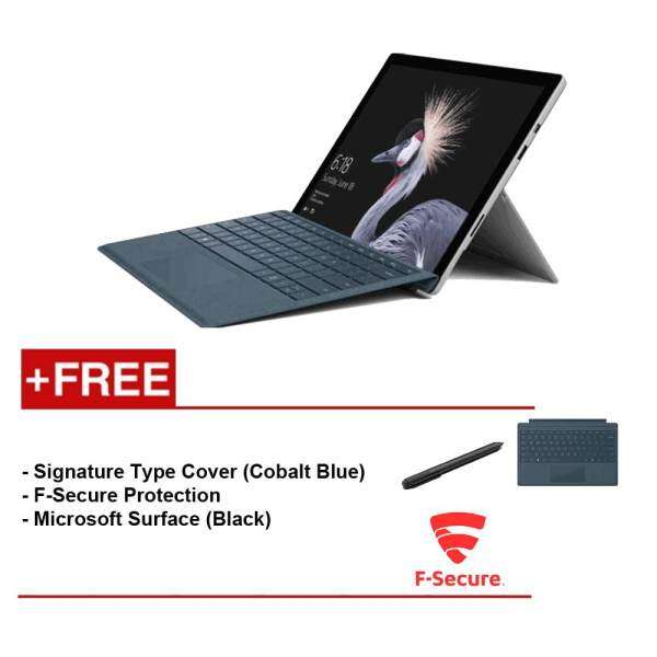 NEW Microsoft Surface Pro-Core I7 8G/256GB Free Surface Pro Type Cover(CobaltBlue)+ F-Secure EndPoint Protection+ Microsoft Surface Pen (Black) Malaysia