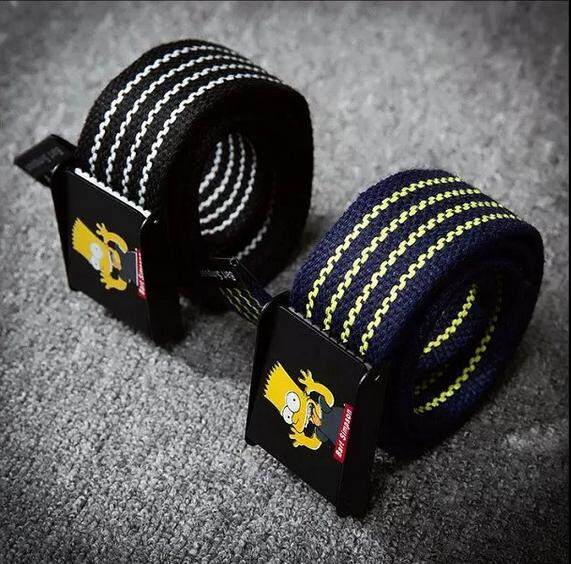 เกาหลี Four - line Simpson สบายๆ Unisex โดยอัตโนมัติส่วนลดเข็มขัดผ้าแคนวาส - INTL เกาหลี Four - line Simpson สบายๆ Unisex โดยอัตโนมัติส่วนลดเข็มขัดผ้าแคนวาส - INTL