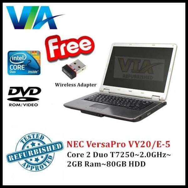 Refurb Nec VersaPro VY20/E-5~C2D~2Gb Ram~80Gb HDD~15.4 Malaysia