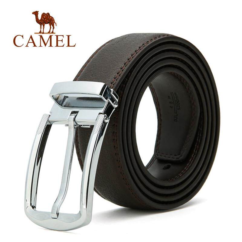 CAMEL Men's 100% วัวเข็มขัดหนังแท้พร้อมหัวเข็มขัดหมุดวินเทจเยาวชนธุรกิจแฟชั่นสายรัดเอว REVERSIBLE เข็มขัดสำหรับชาย Trims เพื่อตัดกับกล่องของขวัญ CAMEL Men's 100% วัวเข็มขัดหนังแท้พร้อมหัวเข็มขัดหมุดวินเทจเยาวชนธุรกิจแฟชั่นสายรัดเอว REVERSIBLE เข็มขัดสำหรับชาย Trims เพื่อตัดกับกล่องของขวัญ
