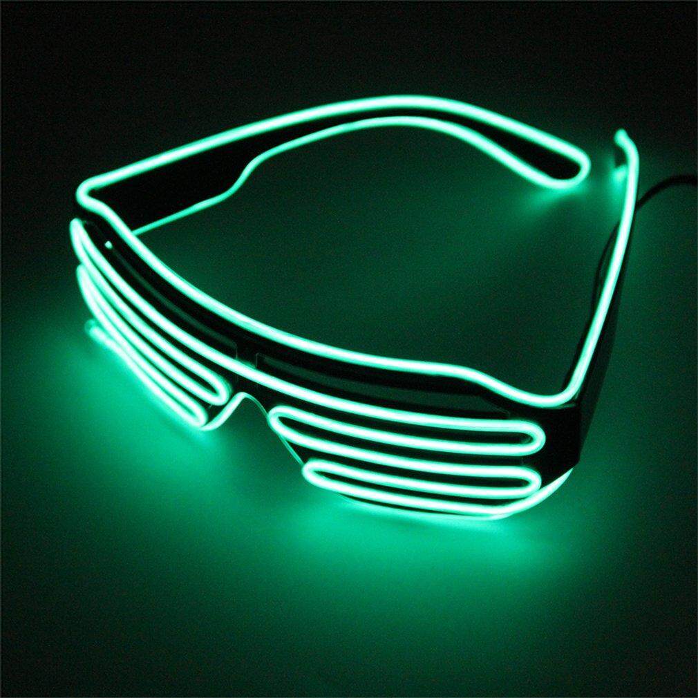 Jingle พลาสติก LED แว่นตาติดไฟ Shades กระพริบ RAVE Wedding แว่นตาปาร์ตี้ Jingle พลาสติก LED แว่นตาติดไฟ Shades กระพริบ RAVE Wedding แว่นตาปาร์ตี้