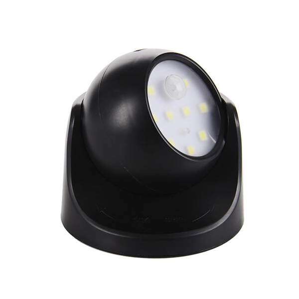 Chongqing 360° Motion Sensor Night Light, Pawaca 9 LEDs Waterproof Wireless Battery Powered Wall Light for Home Outdoor Garden Patio Pathway, Auto On/Off - intl