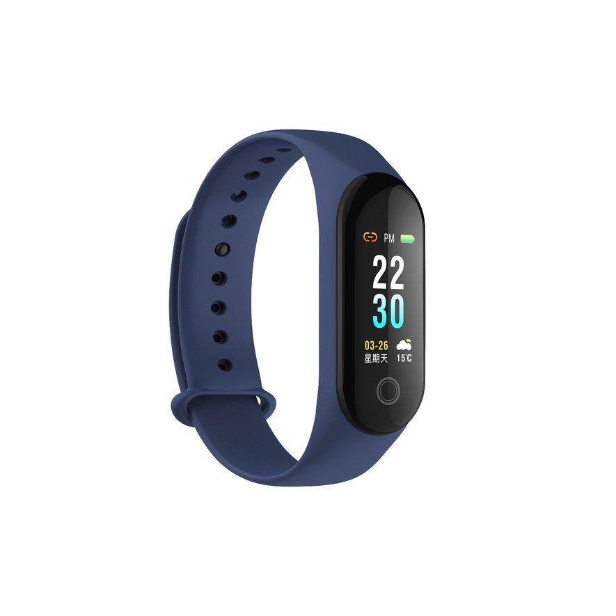 ANGEL หน้าจอสีสมาร์ทสร้อยข้อมือ IP67 สายรัดข้อมือเครื่องวัดชีพจร MI Band 3 สายรัดข้อมือเพื่อสุขภาพ อุปกรณ์ไอทีสวมใส่ สี : ฟ้า-414298464 ANGEL หน้าจอสีสมาร์ทสร้อยข้อมือ IP67 สายรัดข้อมือเครื่องวัดชีพจร MI Band 3 สายรัดข้อมือเพื่อสุขภาพ อุปกรณ์ไอทีสวมใส่