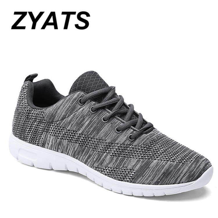 ZYATS 2018 ใหม่รองเท้าลำลองคู่แฟชั่น Casual กีฬารองเท้ากลางแจ้ง Breathable รองเท้าวิ่งที่มีน้ำหนักเบาขนาดใหญ่ขนาด 37-47 ZYATS 2018 ใหม่รองเท้าลำลองคู่แฟชั่น Casual กีฬารองเท้ากลางแจ้ง Breathable รองเท้าวิ่งที่มีน้ำหนักเบาขนาดใหญ่ขนาด 37-47