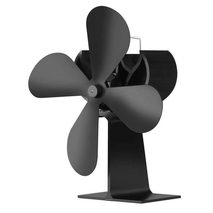 GOOD Heat Powered Stove Fan Fireplace Fan Wood Burning Fan No Electronic Needed