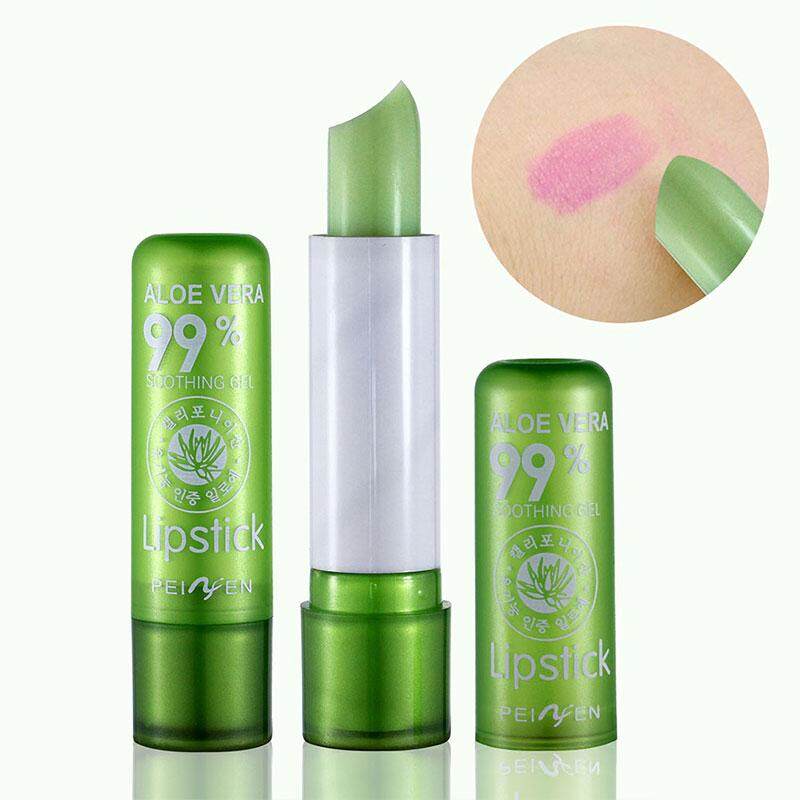 แฟชั่นยอดนิยมลิปสติกว่านหางจระเข้สีเปลี่ยนอารมณ์คงทน Lip STICK แฟชั่นยอดนิยมลิปสติกว่านหางจระเข้สีเปลี่ยนอารมณ์คงทน Lip STICK