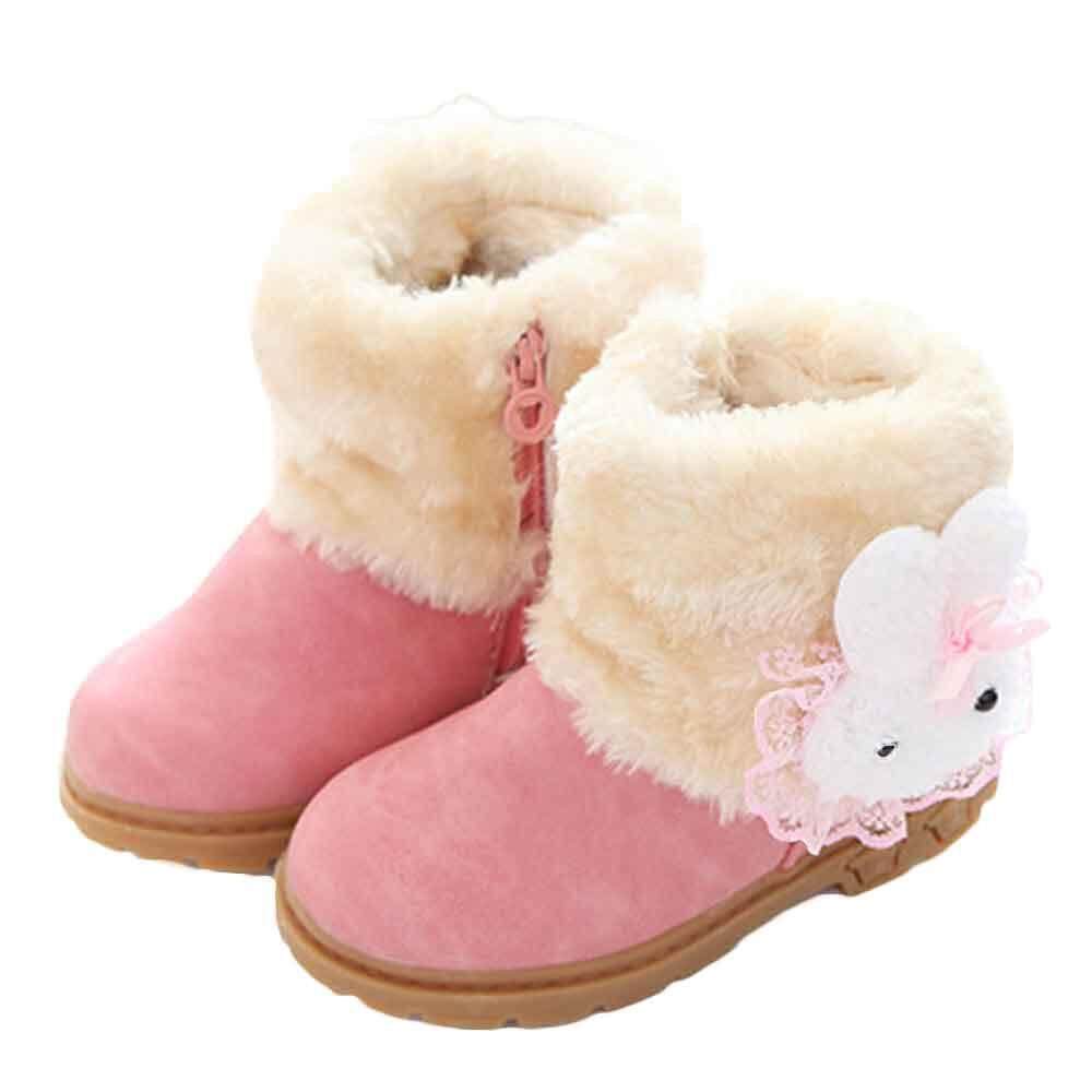 RADOCIE Girl Cute Fashion Winter Baby Child Style Cotton Boot Warm Snow Boots