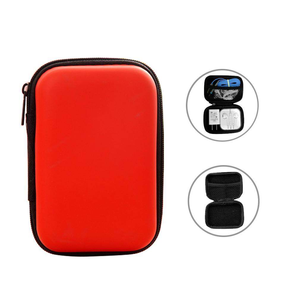 OrzBuy Travel โทรศัพท์สายเคเบิลข้อมูลสายกล่องเก็บของป้องกันโทรศัพท์มือถือหูฟังแพคเกจการตกแต่งดิจิตอล - INTL